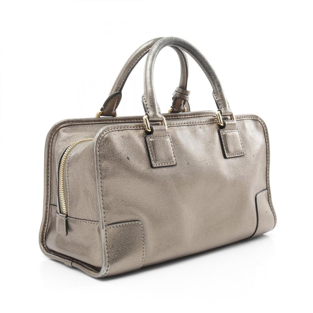 Loewe Green Leather Handbag Amazona